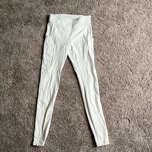 White Lululemon Leggings